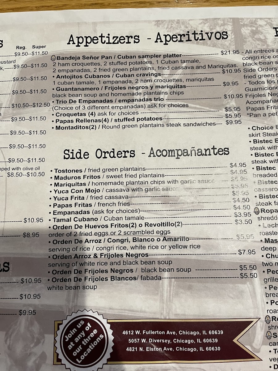 Señor Pan Cafe Menu - Image 6